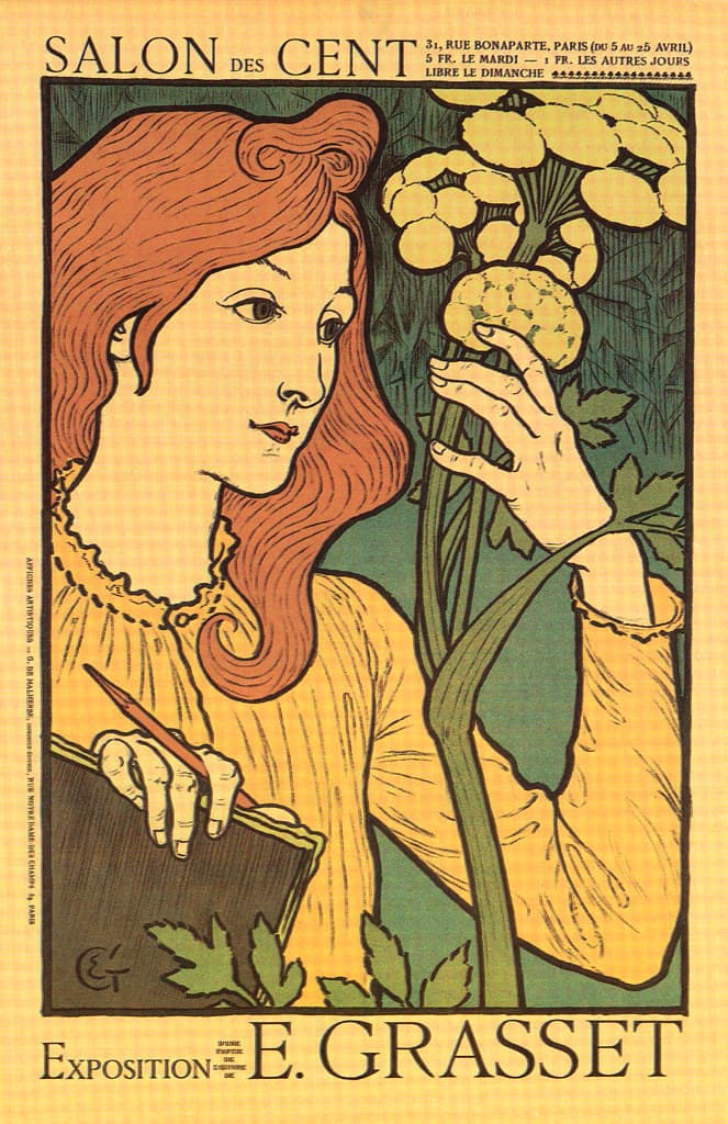 Salon des Cent, Exposition poster